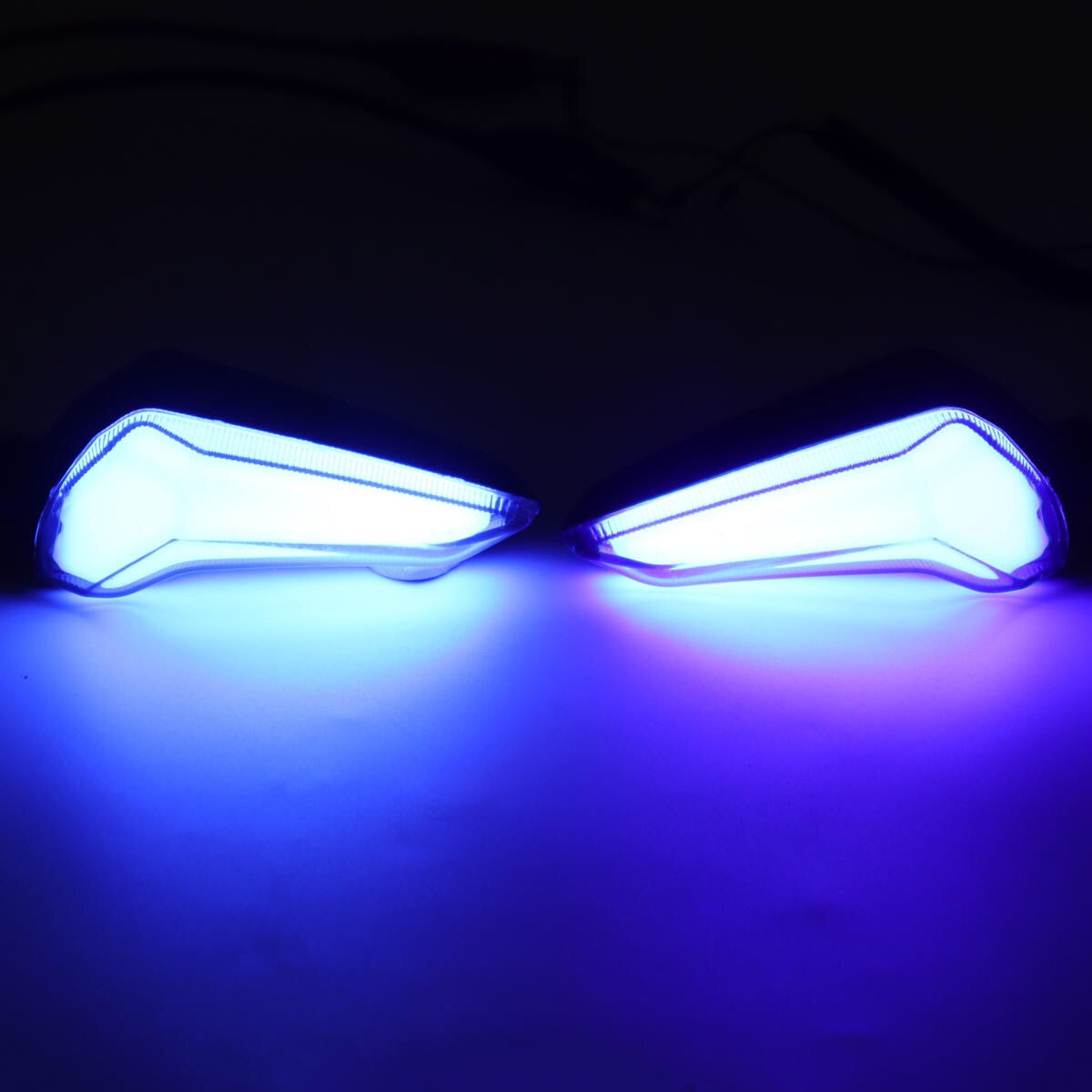 Motorcycle LED Turn Signal Lights Brake Tail Lamp Sequential Flowing Indicator