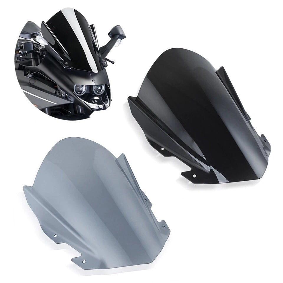 RC125 RC200 RC390 Motorcycle Double Bubble Windscreen Windshield Shield Screen For KTM RC 125 200 390 2014 2015 2016 2017 2018