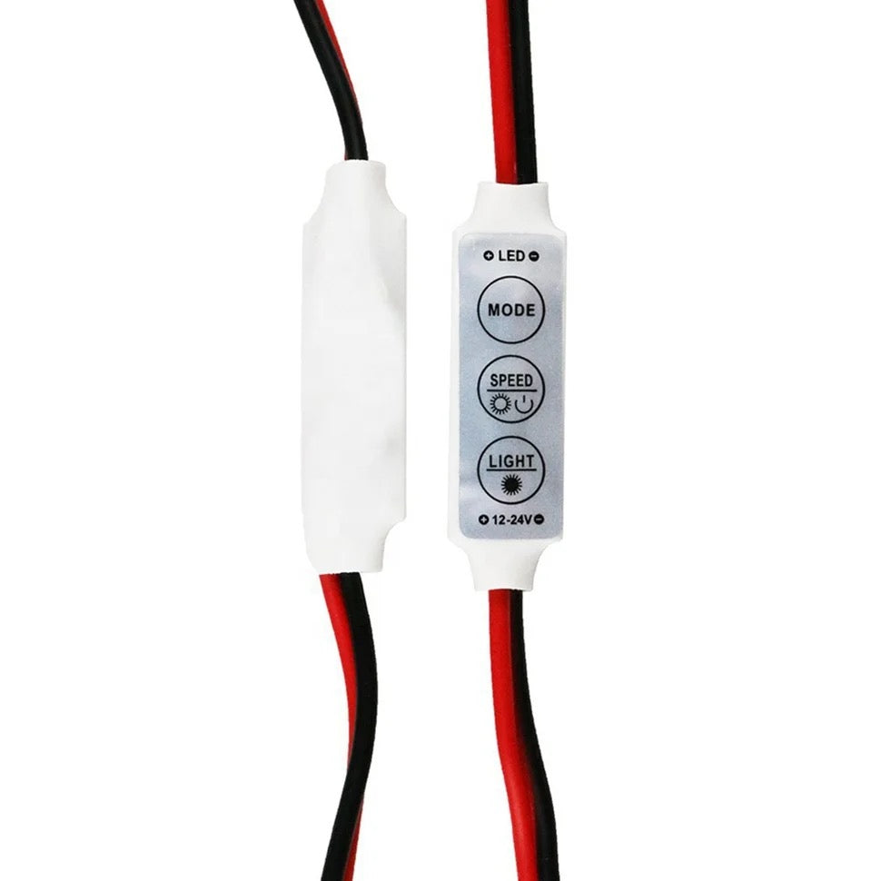 3 keys Single Color LED Controller Brightness Dimmer