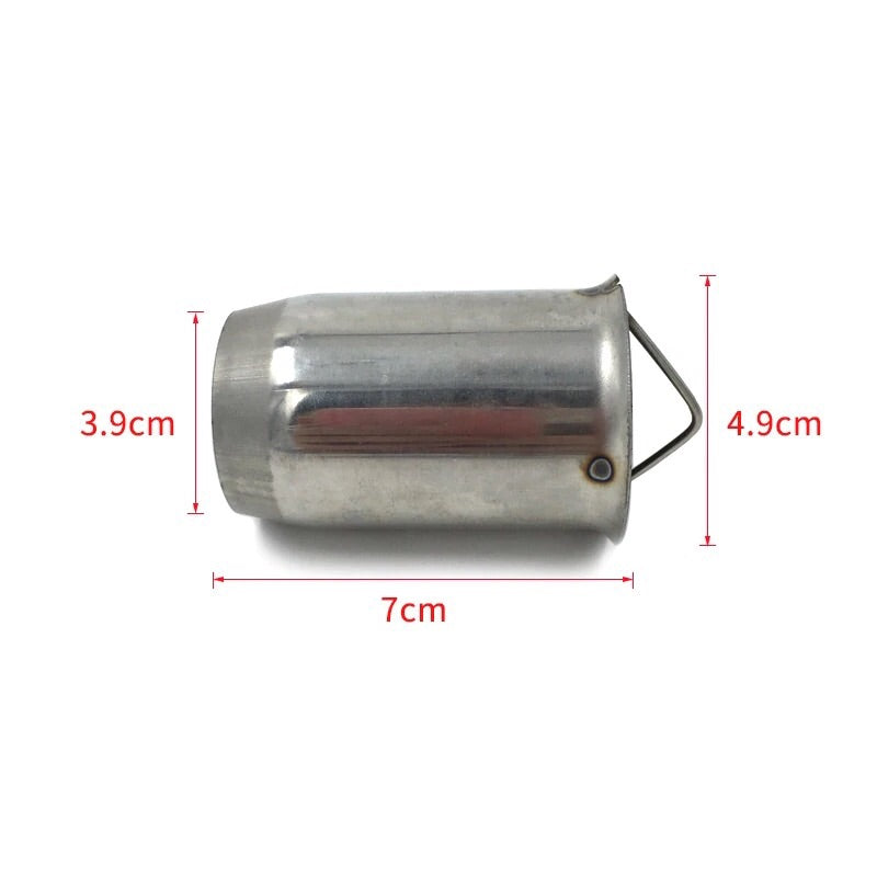 Universal Motorcycle Muffler Exhaust Front Mid End Silencer DB Killer Motorbike Exhaust Muffler Silencer Noise Sound Eliminator