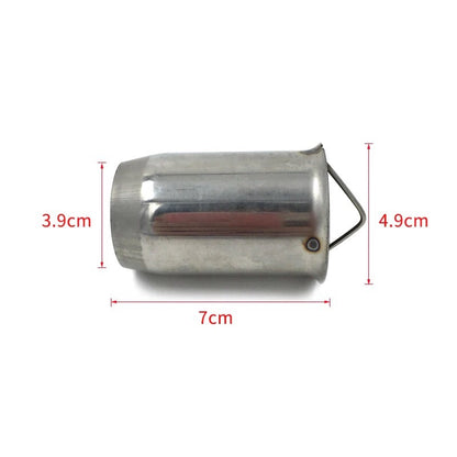Universal Motorcycle Muffler Exhaust Front Mid End Silencer DB Killer Motorbike Exhaust Muffler Silencer Noise Sound Eliminator