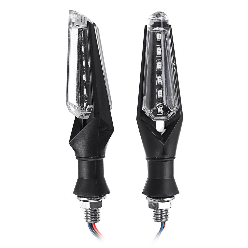 12V 4Pcs Motorcycle LED Side Light Turn Signal Lights Directional Lamp Indicators