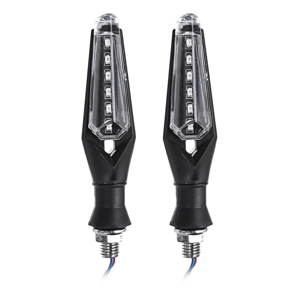 12V 4Pcs Motorcycle LED Side Light Turn Signal Lights Directional Lamp Indicators