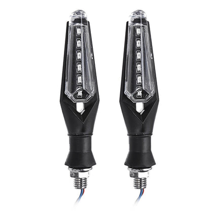12V 4Pcs Motorcycle LED Side Light Turn Signal Lights Directional Lamp Indicators