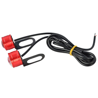 Bike LED Strobe Flash Handle Light (Set of 2, Red) Blinkers