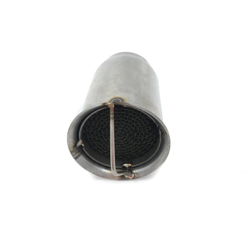 Universal Motorcycle Muffler Exhaust Front Mid End Silencer DB Killer Motorbike Exhaust Muffler Silencer Noise Sound Eliminator