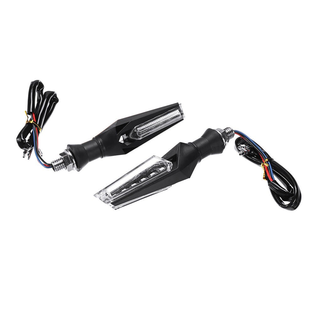 12V 4Pcs Motorcycle LED Side Light Turn Signal Lights Directional Lamp Indicators
