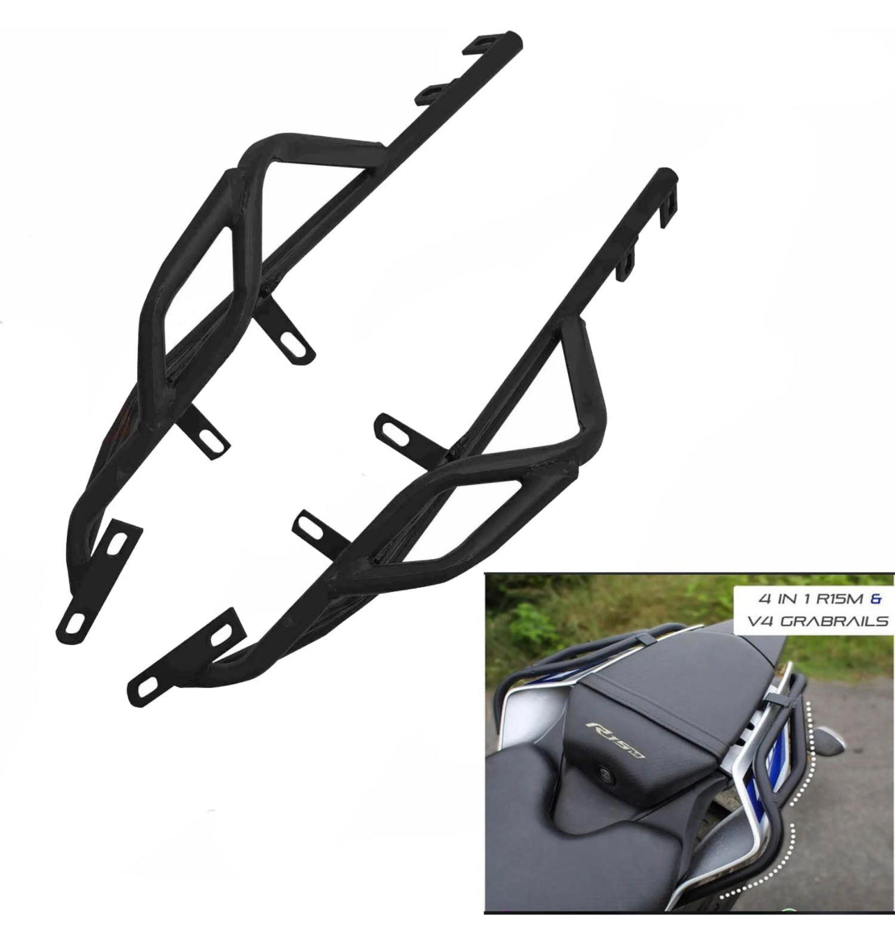 Tail Protector/ Grab Rail for Yamaha R15v3, R15 V4/ R15 M