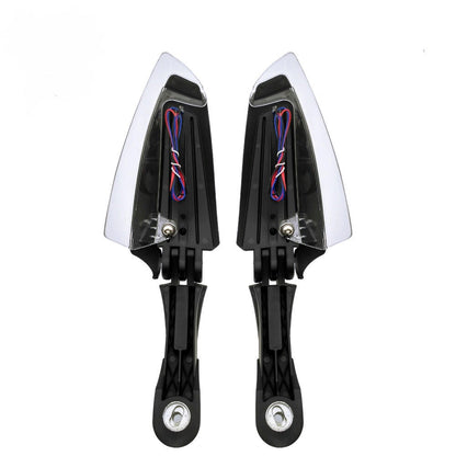 12V 7/8inch Motorcycle Led Drl Light Handguard Hand Guard Brush Bar Dirt Bike - Black