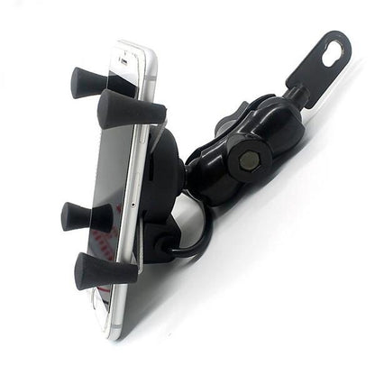 Motorcycle Phone GPS Holder X-Style USB Charger Power Outlet Socket