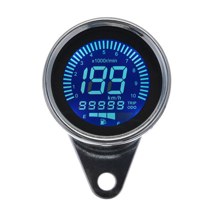 Motorcycle LCD Odometer Speedometer Oil Meter Integrated
