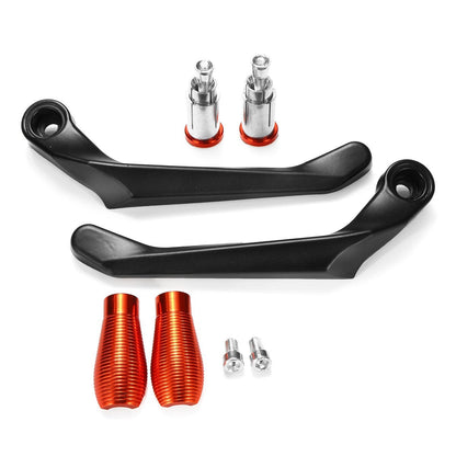 Aluminum Alloy Lever Protective Guards Bar Ends Motorcycle Handlebar