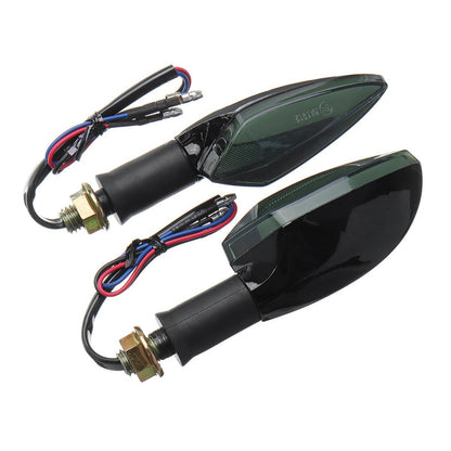 12V Motorcycle LED Turn Signal Brake Lights Taillight Amber Red