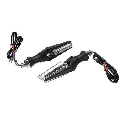 12V 4Pcs Motorcycle LED Side Light Turn Signal Lights Directional Lamp Indicators