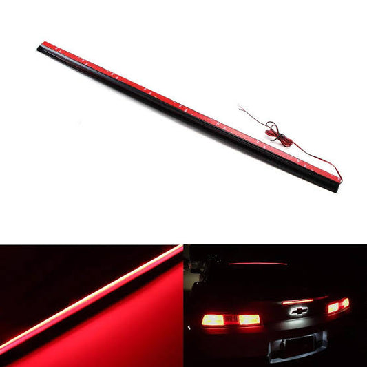 UNIVERSAL FIT REAR WINDSHIELD 36-INCH LED 3RD BRAKE LIGHT, A7 6-SERIES STYLE ROOFLINE LED BRAKE STYLE