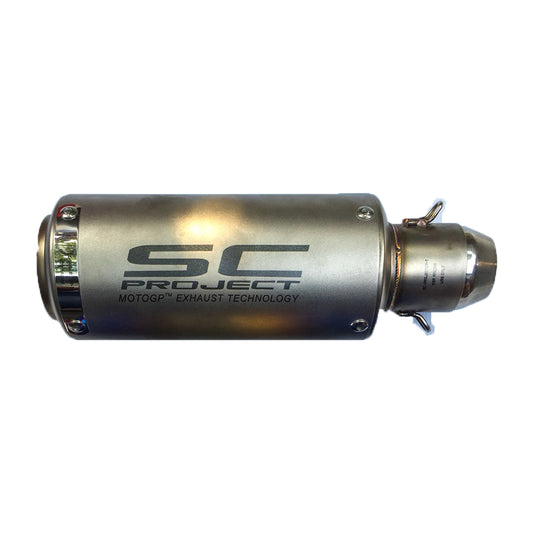 SC Project SLIP-ON Performance Exhaust Silver